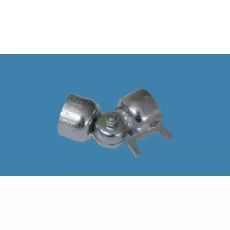 Elbow connection with thread