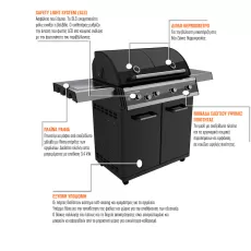Ψησταριά γκαζιού DUALCHEF 425 G - OutdoorChef