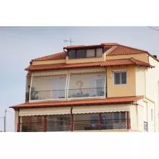 Τέντα κάθετη με γάντζους ριντό