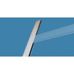 Side Guide rail aluminum with brush