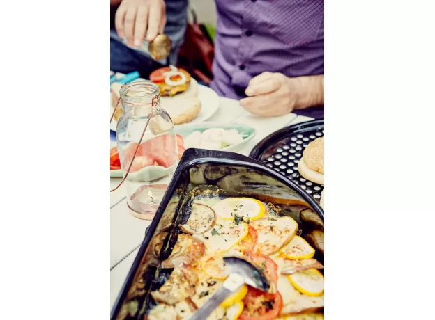 Μισοφέγγαρα Ταψιά, 2 μέρη Outdoorchef