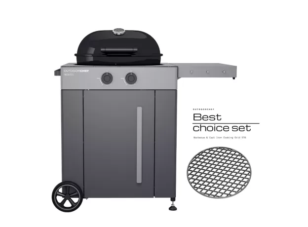 Ψησταριά γκαζιού AROSA 570 G GREY STEEL - OutdoorChef