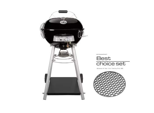 Ψησταριά γκαζιού LEON 570 G BLACK - OutdoorChef